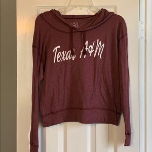 Texas A&M long sleeve hoodie